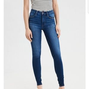 AEO NWT super hi rise jeggings
